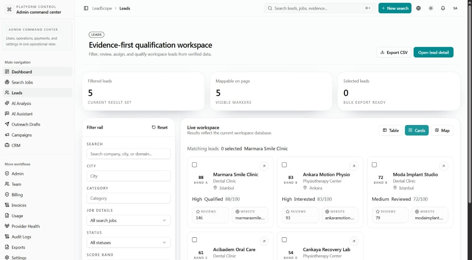 LeadScope AI lead intelligence cover.